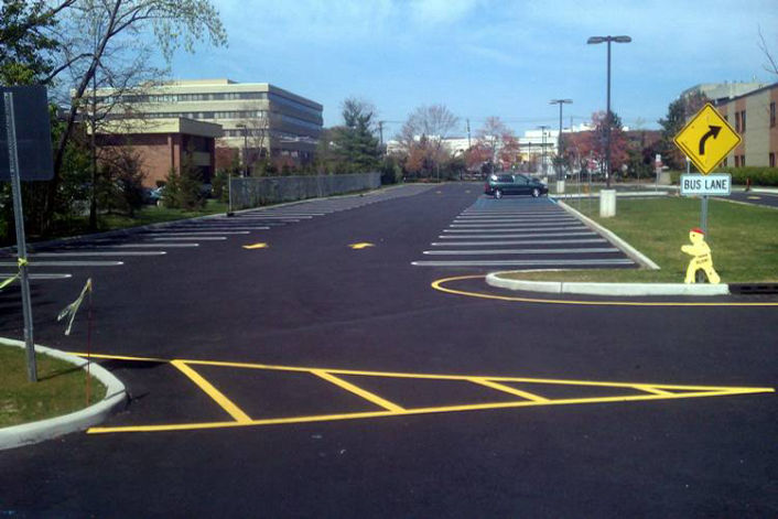 Corporate Parking lot paving