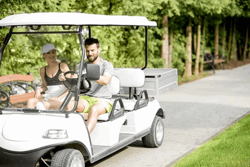 Golf Cart paths and sports courts